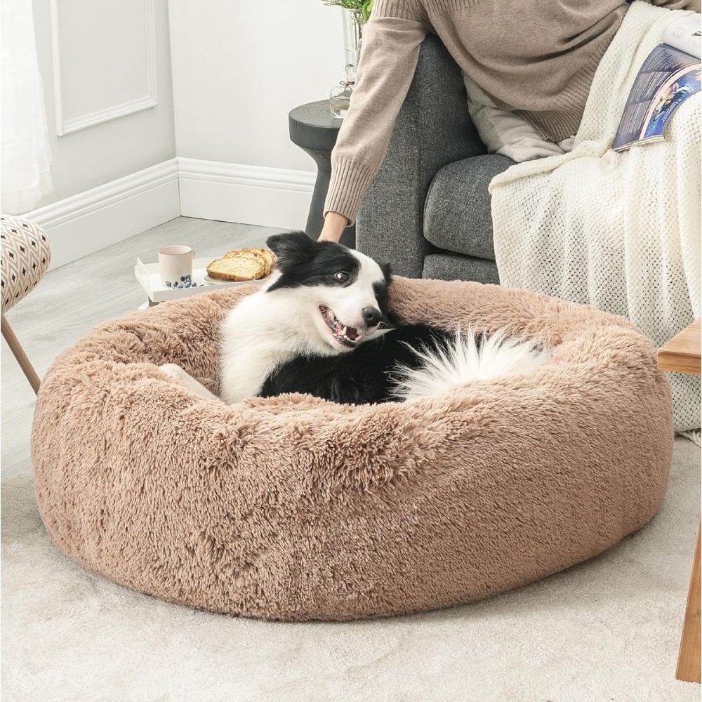Hundebett WOLKE Plüsch