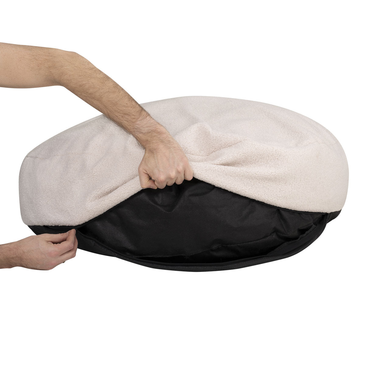 Hundebett PUFF Bouclé