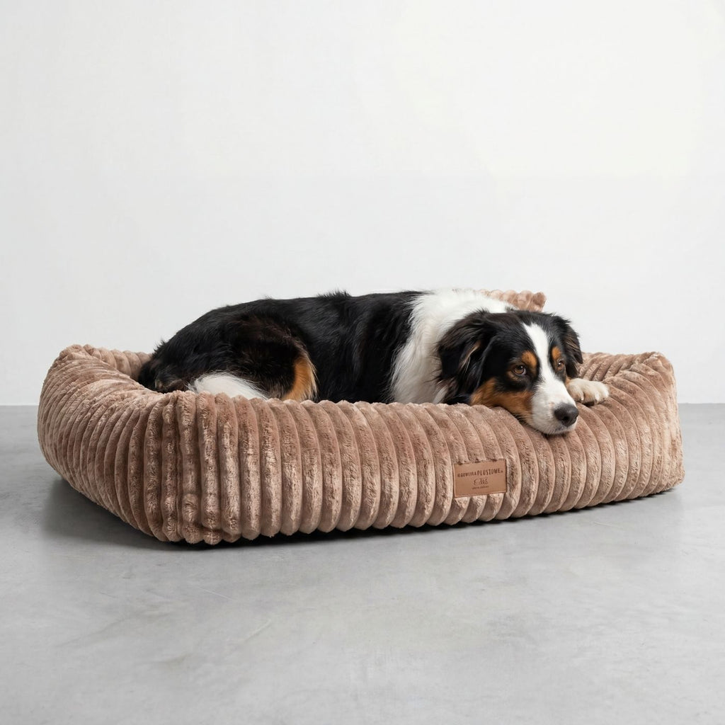 Hundebett BELLO Cord Beige