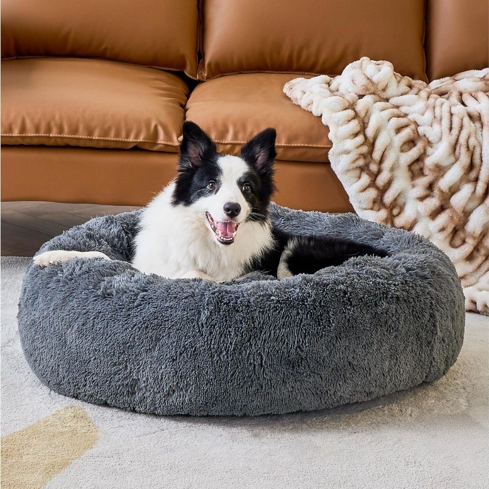 Hundebett WOLKE Plüsch