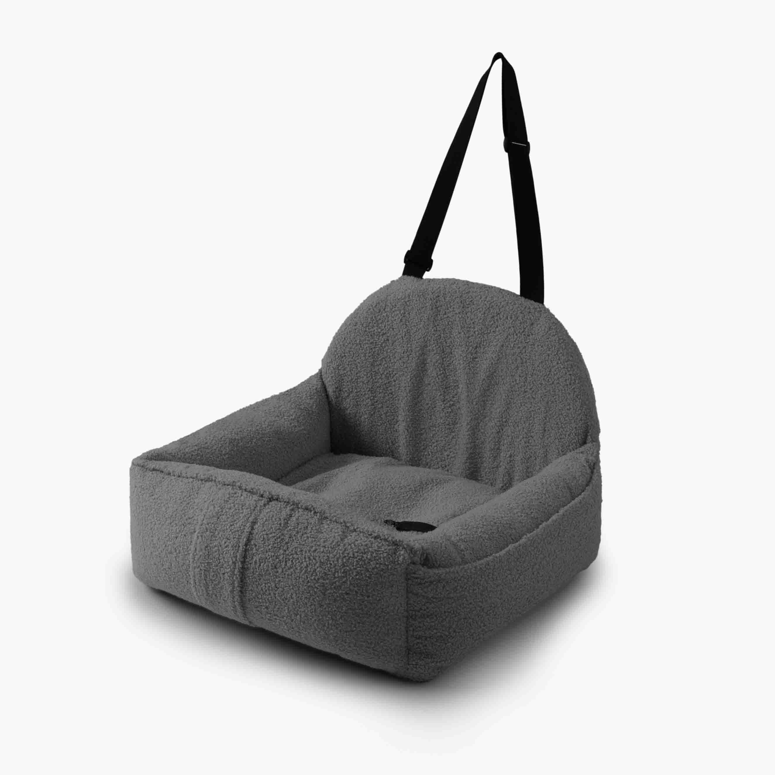 Hundeautositz 2in1 Bouclé SAND