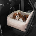 Hundeautositz 2in1 Bouclé SAND