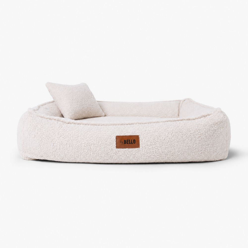 Hundebett ROYAL Bouclé Creme