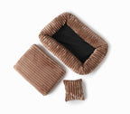 Hundebett BELLO Cord Beige