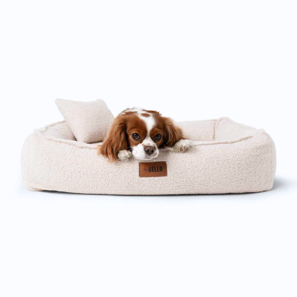 Hundebett ROYAL Bouclé Creme