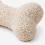 Hundespielzeug Knochen aus Bouclé