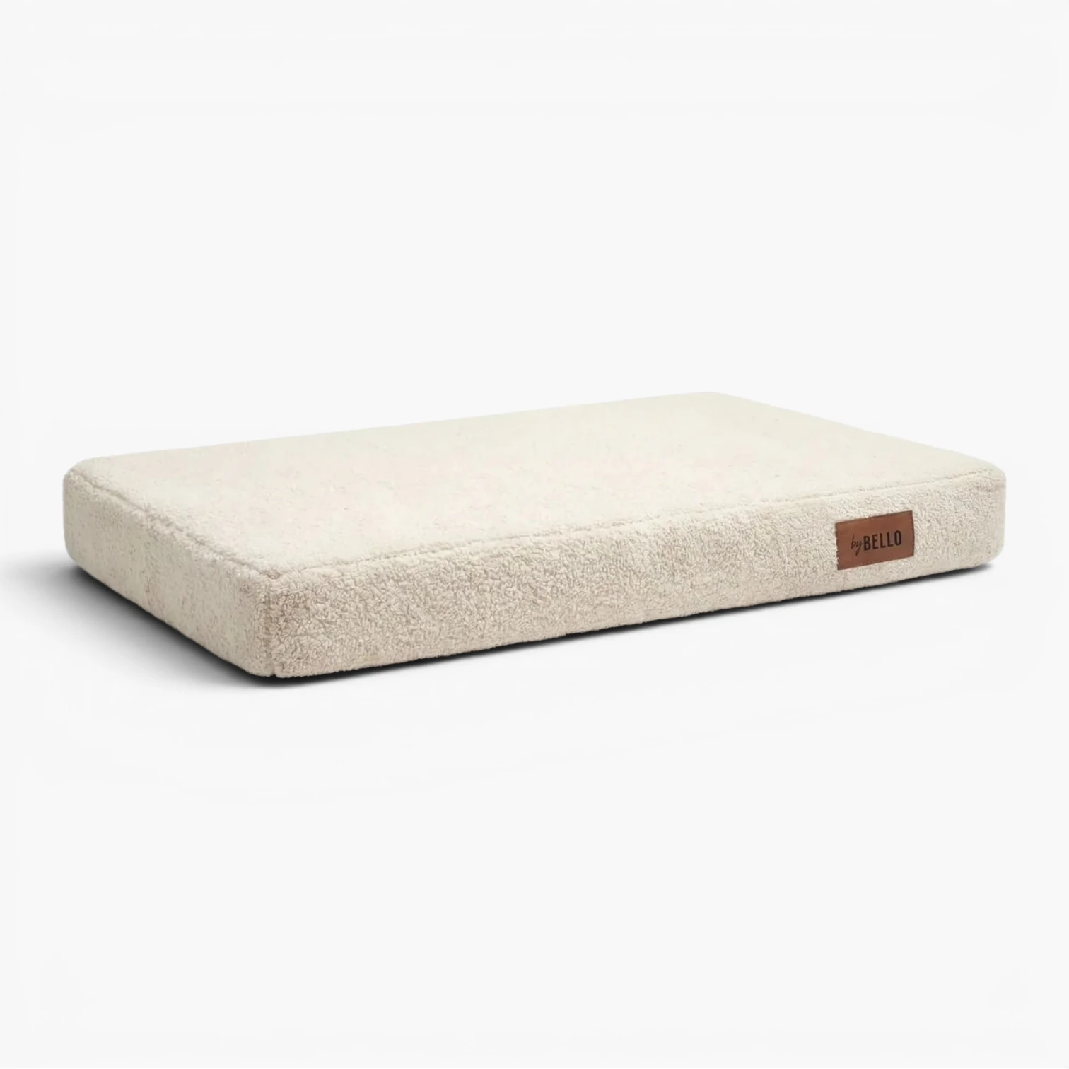 Orthopädische Hundematratze NORD in Creme aus Bouclé