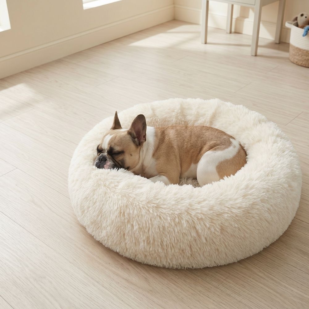 Plüsch Hundebett WOLKE