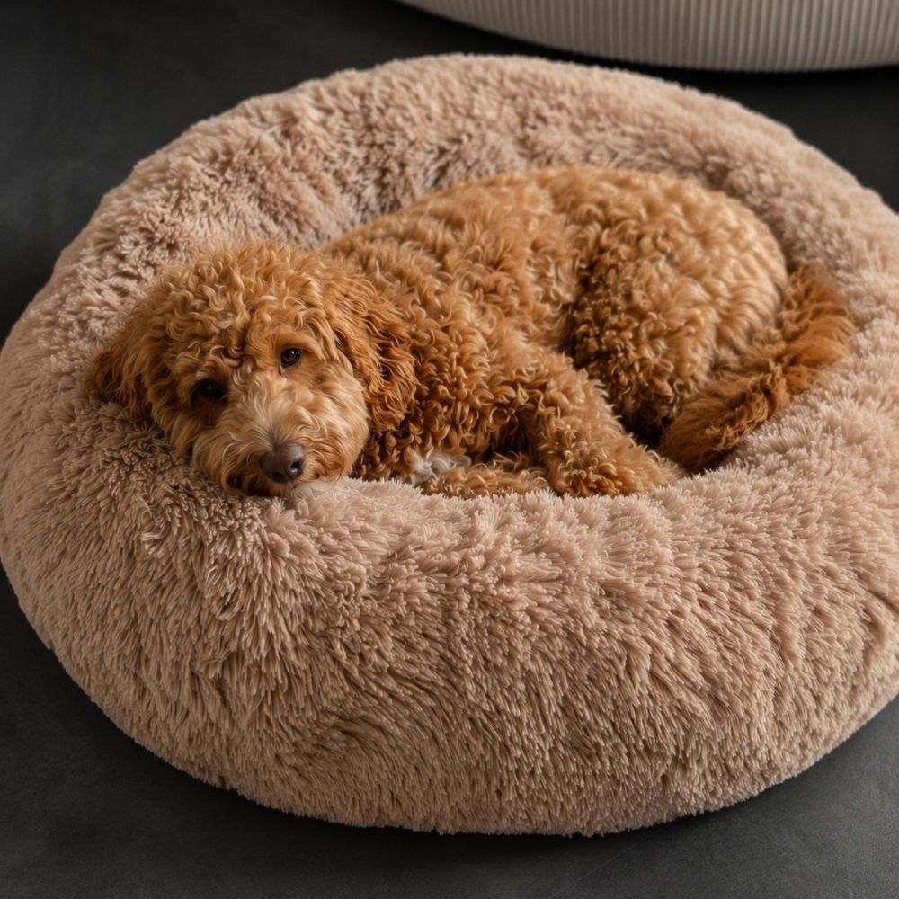 Plüsch Hundebett WOLKE
